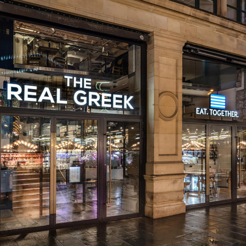 The Real Greek - Corn exchange